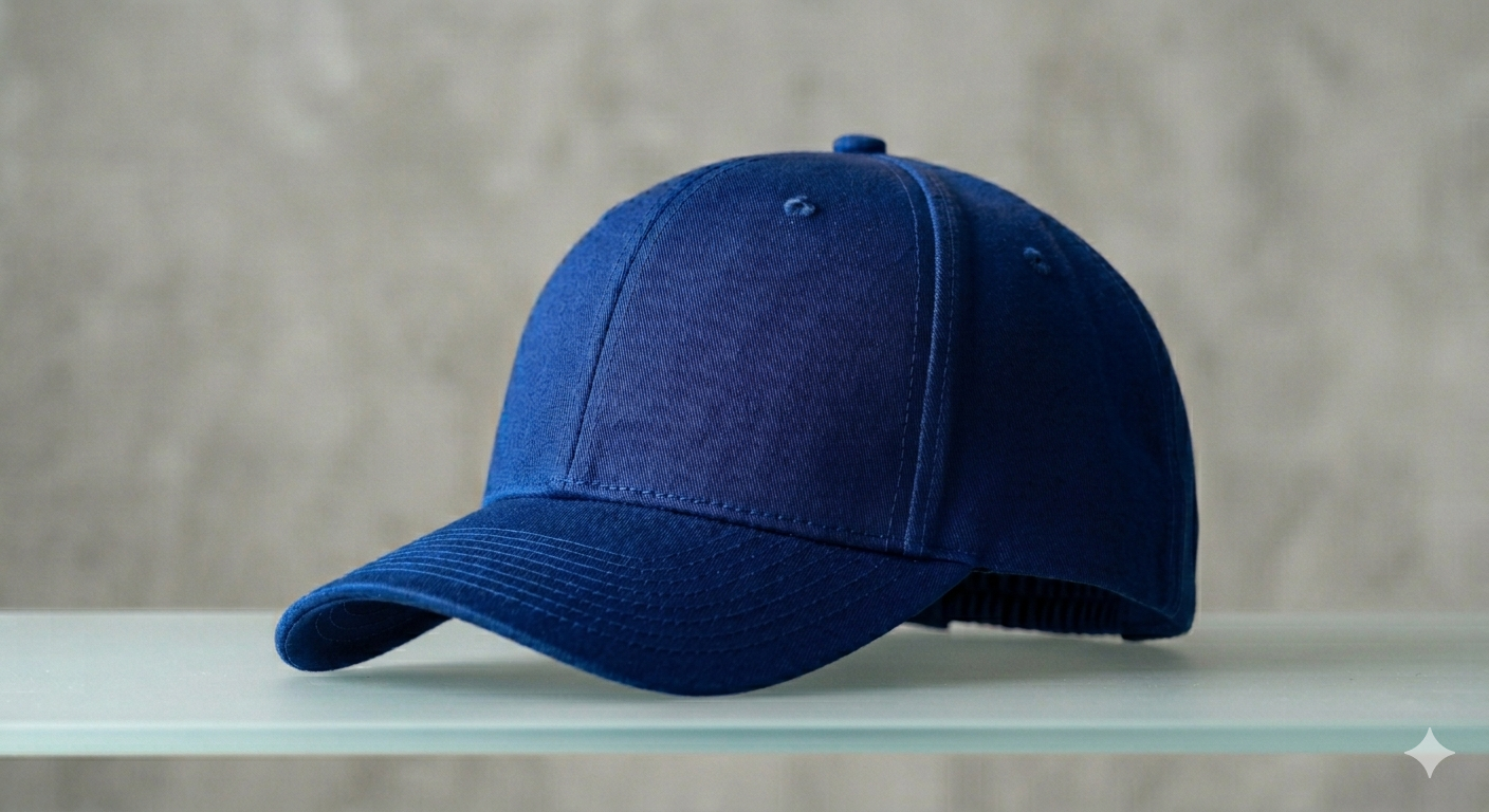 Gorra cerrada azul